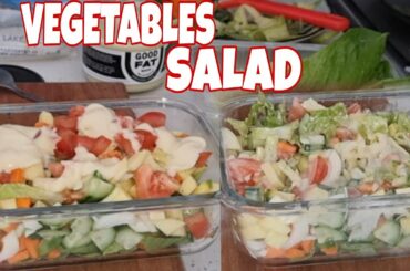 Mixed Vegetables Salad/ Easy, super healthy and delicious Salad Recipe #salad #healthysaladrecipe