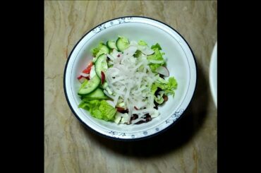 Healthy Salad Recipe For Weight Loss in 5 Min | OneStep Recipe | Hindi / Urdu | #shorts