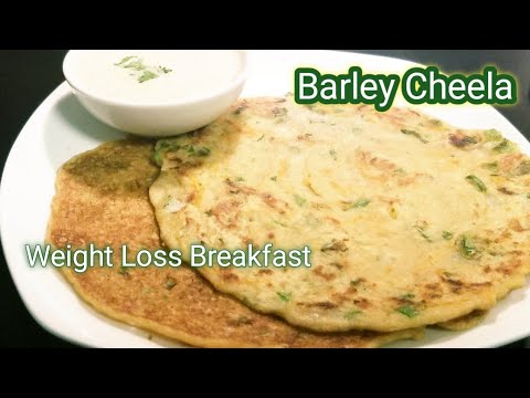 Barley Cheela||Jau Cheela||Healthy Weight Loss Barley Recipes||Simple Weight loss Breakfast Recipe Barley Cheela||Jau Cheela||Healthy Weight Loss Barley Recipes||Simple Weight loss Breakfast Recipe