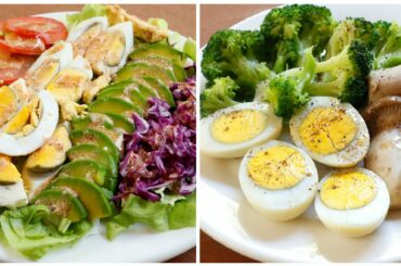 2 Boiled Egg Recipes For Weight Loss | Keto Meals for Beginner