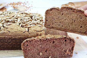 Super Healthy Gluten-Free Buttermilk  Bread | Vegan, Gluten-Free & Yeast-Free Bread Recipe | ASMR