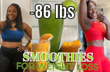 85lbs Down! DETOX Smoothie Recipes for Weight Loss and Glowing Skin!