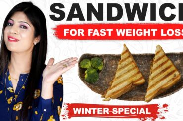 Best Weight Loss Sandwich Recipe In Hindi|Weight Loss Recipe|Healthy Breakfast Ideas|Dr.Shikha Singh