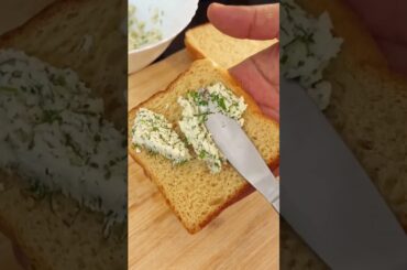 Paneer Dill Toast | Instant Healthy Breakfast Recipe #shorts #healthyrecipes #fitchef #easysnackreci