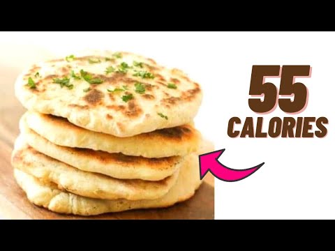 Low calorie bread in 10 minutes without yeast and oven- Low calorie tortilla recipe Low calorie bread in 10 minutes without yeast and oven- Low calorie tortilla recipe