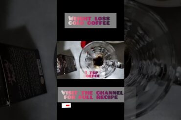 Healthy weight loss coffee recipe. #shorts #trending