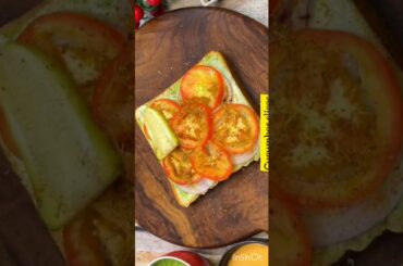 Itna Zyaada Healthy Cheese Sandwich | Healthy Sandwich In 2 Minutes| Cheese Sandwich #shorts #viral