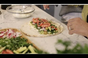 This Healthy Wrap Is A Hidden GEM | How To Make a Labneh Sandwich | Rouba's Food Journey