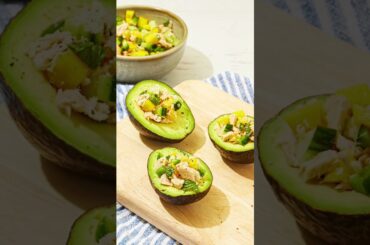 Avocado Tuna Boats #tuna #tunarecipe #wildplanet #albacore #avocado #avocadorecipe #healthyrecipes