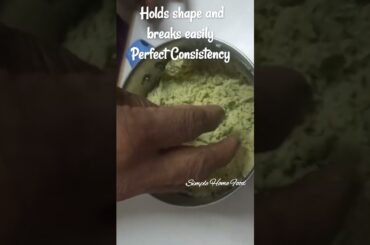 Basil Leaves Steam Cake Tulsi Tulasi Puttu @SimpleHomeFood Healthy Breakfast Recipe