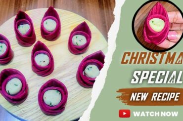 Christmas special new recipe | New Christmas snacks recipe | #Christmasrecipes #Christmasrecipeideas