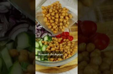 My Favorite Protein Salad Recipe | Healthy Salad Recipe for Weight loss #shorts