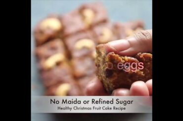 Kerala Fruit Cake Recipe - Alcohol Free & Eggless #shorts