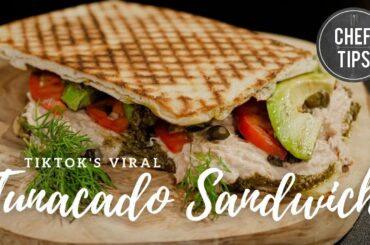How to Make the TikTok Tunacado Sandwich Recipe at Home - Spicy Tunacado Recipe - Chef Tips