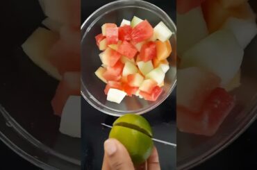 Fresh Healthy Salad Recipe - Best Melon Salad.                   #shorts
