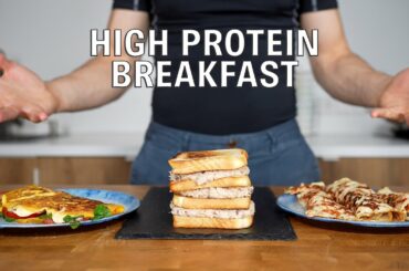 High Protein Breakfast Recipes (Savory Edition)
