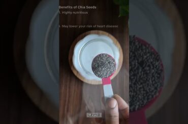 Chia pudding with coconut milk | Healthy 2 Ingredient Snack Recipes | Easy & Tasty