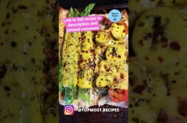 Asparagus Cheese Sub Sandwich | Veggie Subway | Sandwich Recipe