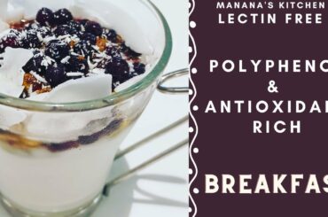 Keto Breakfast Recipe Pistachio Berry Parfait ( LECTIN FREE RECIPE) Vegan Polyphenol Parfait Yummy