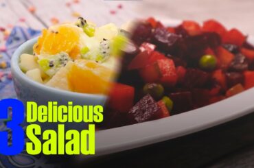 3 Easy & Healthy Salad Recipes To Make Today - Best Salad Recipes | LookCook TV