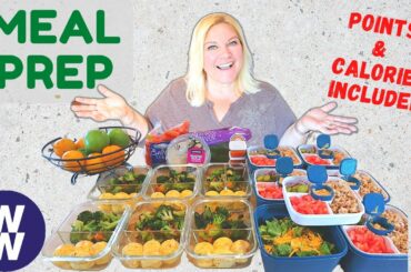 MEAL PREP | HIGHER PROTEIN / LOWER CARB | EGG BITES | CHEESEBURGER BOWLS | WW POINTS & CALORIES