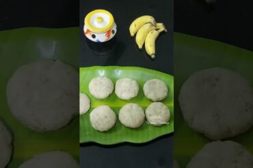 Evening Time Healthy Snacks Recipe/Banana Sweet Cutlet  Recipe/ #shortsvideo/#shorts