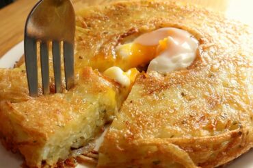 Only 2 Potato & 1 egg | Simple Healthy Breakfast  | Potato Egg Recipe