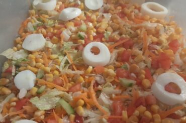 make this healthy party  salad  and thank me later. party salad recipe.