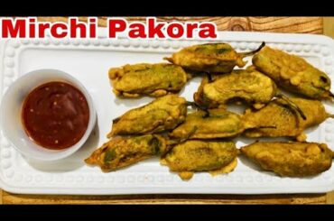 Mirchi Pakora Recipe| Potato Stuffed Pakoda| Teatime Snack Ideas
