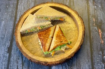 Super easy no cook Coleslaw Sandwich | Healthy no gas cooking ideas