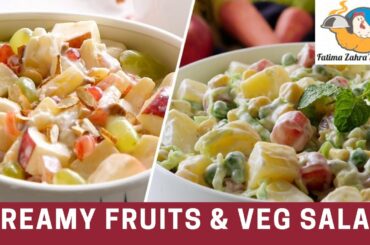 Russian Salad Recipe | Creamy Fruits & Vegetable Salad | Healthy Tasty Salad | Best For All Parties