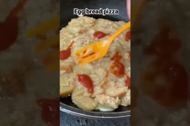 Egg bread pizza ~ little healthy version || kids favourite #shortsfeed #shorts #shortsvideo #viral