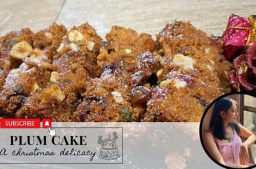 Christmas plum cake | eggless non alcoholic cake | healthy recipes | healthy cake | Christmas cake