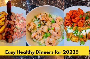 If You Overdid It This Holiday, Make These Light and Healthy Dinners in 2023! (Shorts Compilation)