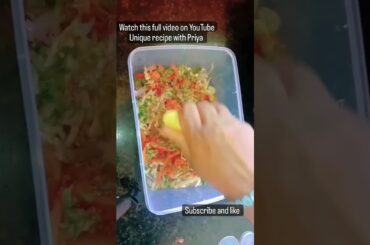 healthy vegetables salad | easy and quick recipe |