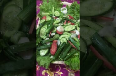 Best healthy salad | Green salad for weight loss #shorts #streetfood