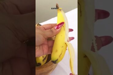 2 Ingredients Healthy Snack Idea | Peanut Butter & Bananas Recipe  #healthyrecipes @expertish8908