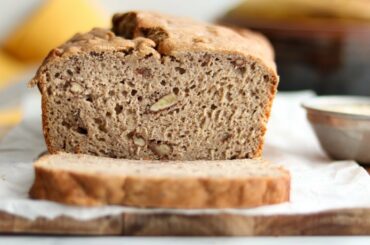 Oat Flour Banana Bread Recipe (Gluten & Dairy Free)