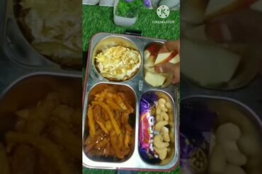 #today's lunch box idea||school tiffin healthy tasty yummy lunch recipe||