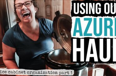 Delicious Healthy Meals for December + Bulk Spice Cabinet Organization Part 1