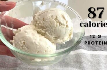 Homemade Healthy Ice Cream Recipe | Low Calorie Desserts