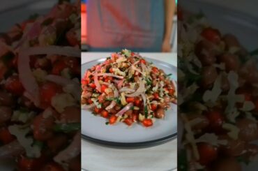 full of protein salad #healthy#diet #feelgood