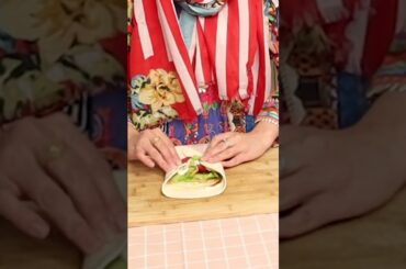 Tortilla Healthy Chicken Wraps | Delicious Healthy Chicken Wraps | Healthy Chicken Wraps Recipe