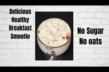 Apple Smootie/healthy breakfast Recipe/Bake For Me