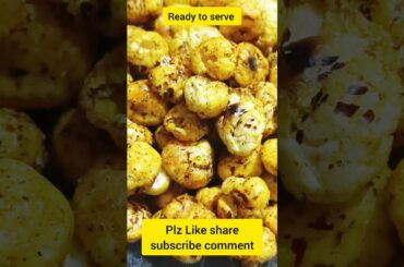 So easy masala makhana recipe/Weight loss recipe#shorts #masalamakhana #youtubeshorts #shortsvideo