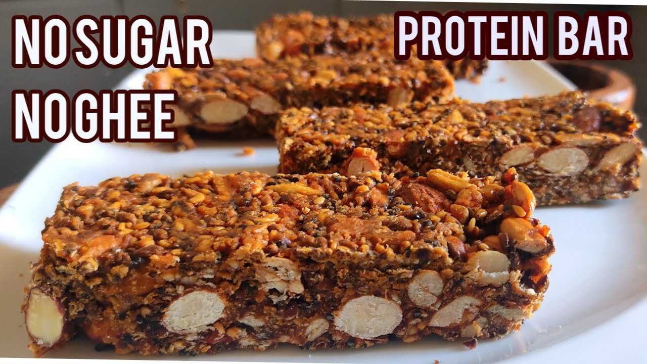 Protein Bar Recipe / Energy Bar Recipe / Nuts Bar / Healthy Energy Bar