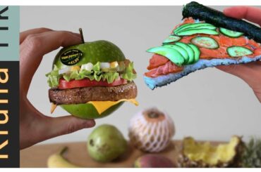 ASMR Eating healthy snacks!! Taste Testing 20 Foods That Have Almost 0 Calories