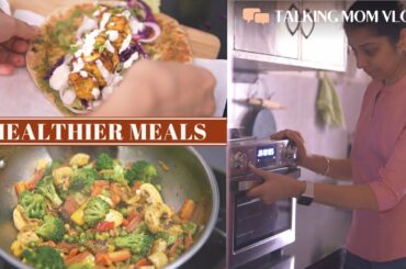 3 Healthy Meal Ideas | Whole day Meal Ideas | Geek Airocook Digix Air fryer Oven | Vegetarian Recipe