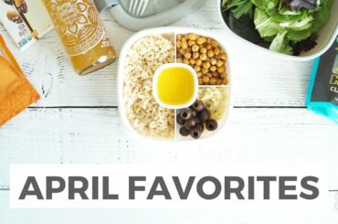 April Favorites, My Go-To Lunch Recipe & Giveaway!! | Healthy Grocery Girl