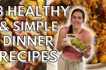 3 QUICK, SIMPLE & HEALTHY DINNERS | Meals I Eat on My Weight Loss Journey | WW WEIGHTWATCHERS Points